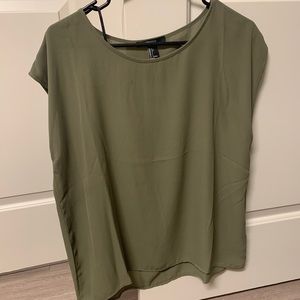 Forever 21 olive green shirt